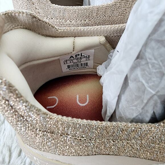 NEW APL Techloom Dune Bliss Beige Arrakis Athletic Sneakers Slip-On Shoes - Picture 10 of 15